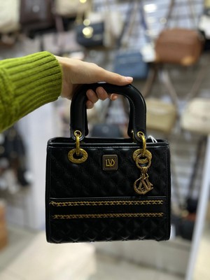 Levidor Premium Kadın El & Omuz Çantası 930610 Siyah