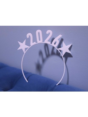 Szd Design Işıltılı 2026 Yeni Yıl Parti Taç Bandı