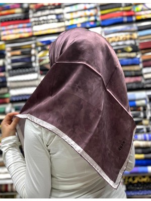 Aker Bulut Desen Saf Ipek Eşarp - Sura - (Nostalji Serisi) - 7208701 397