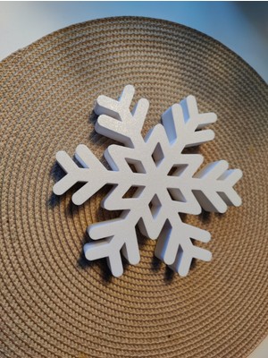 Szd Design Dev Boyut Kar Tanesi Kış ve Yılbaşı Duvar Dekoru