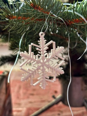 Szd Design Yılbaşı Kar Taneleri Dekoratif Süs 10'lu Set