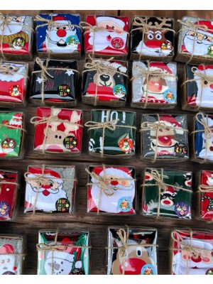 Masalsı Concept 20 Adet Kutulu Hediyelik Yılbaşı Noel Christmas Çorap Seti - Hediye Seti