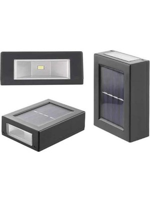 Dekoratif Duvar Lambası Solar Güneş Enerjili Bahçe Aydınlatması - EC001Z-566PZ9