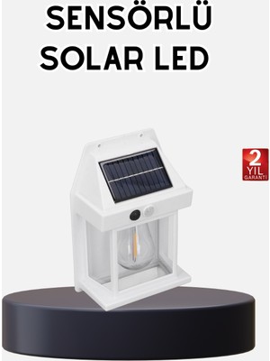 Solar Sensörlü Dış Mekan Lamba 3 Işık Modlu ve IP65 Dayanıklı - EC001Z-56BZG5