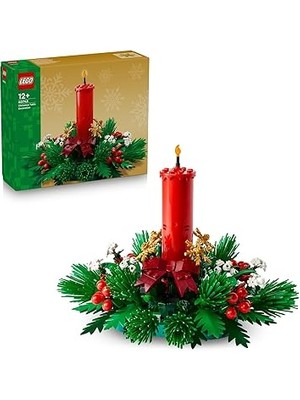 LEGO Yılbaşı Seti + LEGO Iconic Noel Babanın Kızağı, Çocuklar Için Minifigür ... + 9 LEGO