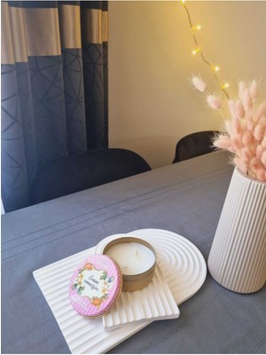 Feyza Design Magnesia Vanilya Kokulu Mum 12 Saat Etkili, Teneğe Özel Kutuda