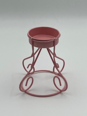 Feyza Design Pembe Metal Mumluk Seti, Şık ve Zarif Dekorasyon Hediye 12'li