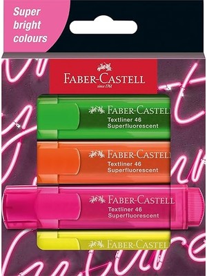 Faber-Castell Seti + Faber-Castell Fosforlu Kalem Seti, 4’lü, Şeffaf Renkler, ... + 21 Ürün