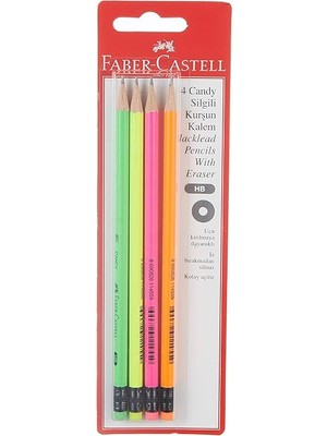 Faber-Castell Seti + Faber-Castell Candy Silgili Kurşun Kalem + 22 Ürün