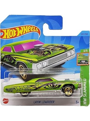 Hot Wheels Seti + Hot Wheels - Layin´lowrider - Hw Slammed 3/5 - HKJ08 - Sh... + 1 Ürün
