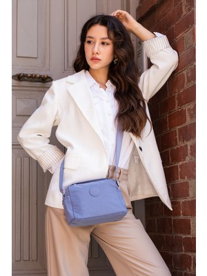 Sanmorris Kadın Günlük, Su Geçirmez Paraşüt Kumaş Ayarlanabilir Çapraz Askılı Çanta