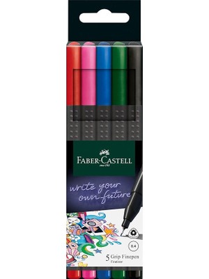 Faber-Castell Seti + Faber-Castell Grip Finepen Ince Keçe Uçlu Kalem Seti, 5’l... + 13 Ürün