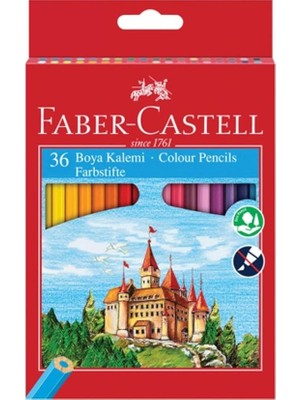 Faber-Castell Seti + Faber-Castell 36 Renk Boya Kalemi, Canlı ve Parlak Renkle... + 30 Ürün