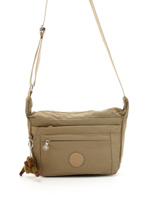 Sargınlar Sanmorris Kadın Suya Dayanıklı Kumaş Çok Gözlü Çapraz Askılı Okul Seyahat ve Omuz Çantası