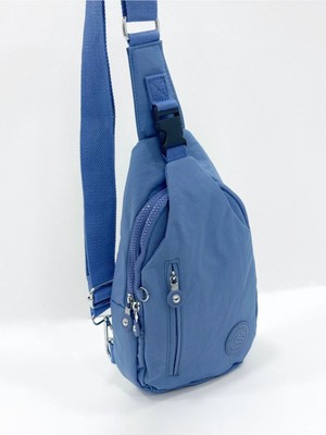 Sanmorris Kadın Suya Dayanıklı Krinkıl Kumaş Çapraz Askılı Günlük Çanta