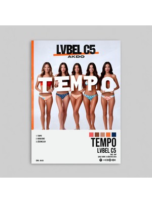 Orendart Lvbel C5 - Tempo Albüm Spotify Çerçeveli - Çerçevesiz Poster Tablo