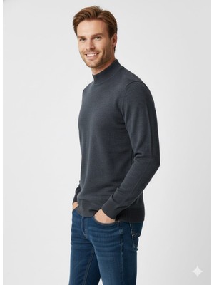 Modaplaza Erkek Yarım Balıkçı Kazak