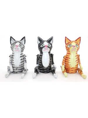 Ahşap Sallanan Kedi