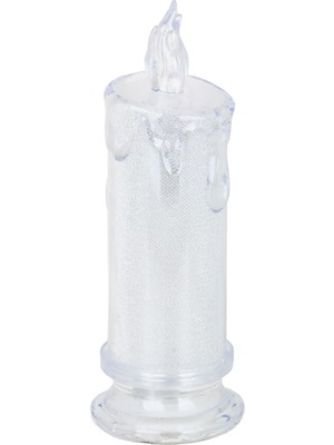 Feyza Design Sarı Işık Dekoratif Plastik Mum, Romantik Atmosfer ve Evlilik Teklifi Için