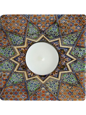 Feyza Design Doğal Taş Mumluk ile Şıklık ve Sıcaklık Evinize Geleneksel Tasarım