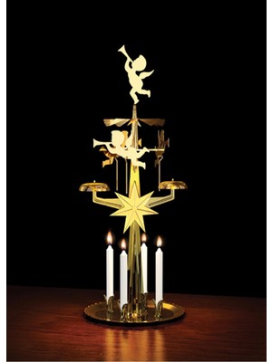 Feyza Design Şık Metal Mumluk, Zarif Tasarım ve Dayanıklı Malzeme ile 75 cm