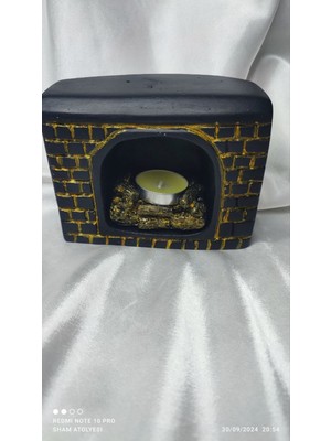 Feyza Design Şömine Tasarımlı Buhurdanlık ile Hoş Kokular ve Sıcak Atmosfer