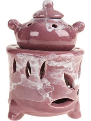 Feyza Design Şık ve Dayanıklı Paslanmaz Çaydanlık ve Buhurdanlık Seti