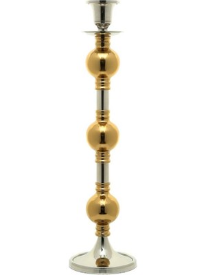 Feyza Design Şık Gold Mumluk AK.IV0075, Zarif ve Modern Ev Dekoru Parçası