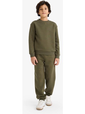 DeFacto 2'li Takım Sweatshirt Eşofman Altı Erkek Çocuk G5645A825CW