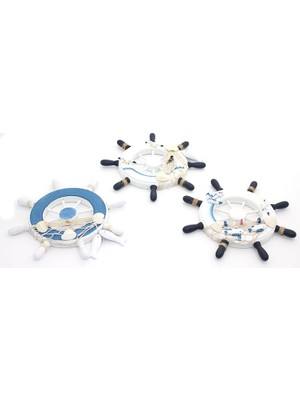 Novytech Ahşap Marin Duvara Asmalı Dümen ALK2464 - Lisinya