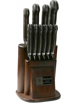 Novytech 61500YM - Sürmene Yöresel Mutfak Bıçağı Seti - 10 Lu Set ( Lisinya )