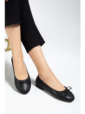 OXI Kadın Günlük Babet Klasik Ince Taban Süet