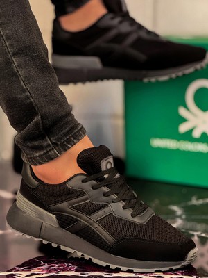 Benetton Erkek Koşu Spor Ayakkabısı Sneaker