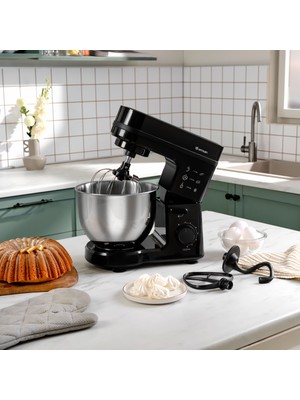 Emsan Maestrochef Stella Hamur Yoğurma Makinesi Black 1500W 5l