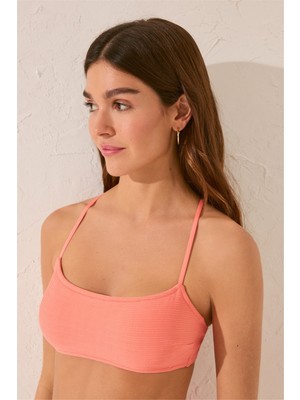 Women Secret U Yaka Ince Askılı Bikini Üstü