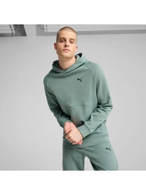 Puma Erkek Yeşil Puma Pumatech Hoodie Yeşil Erkek Hoodie