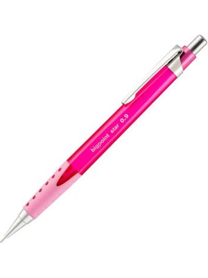 Bigpoint Star Versatil Kalem, 0.9 Mm, Metal Uçlu, Pembe