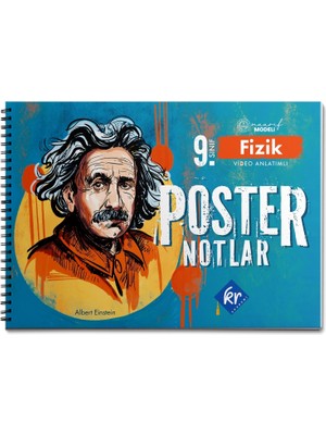 9. Sınıf Maarif Modeli Fizik Poster Notlar Kr Akademi Yayınları
