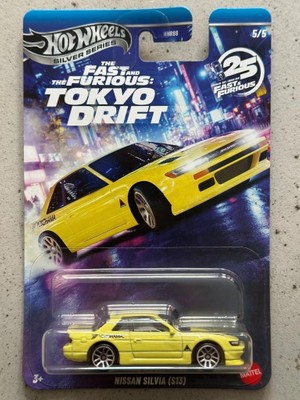 Hot Wheels 2025 Silver Fast & Furious Tokyo Drift Nıssan Sılvıa S13 HNR88 JKX09