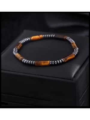 Alnis Atelier Kaplan Gözü Doğal Taş Bileklik