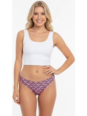 Bonbon Kadın Desenli Slip Külot BB2110