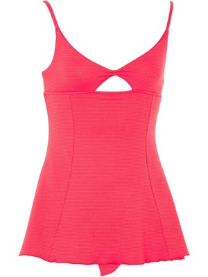 Kom Paris Elbise Mayo - Coral