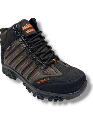 Cakgo Dakırs 116-26 Deri Outdoor Kürklü Fermuarlı Çocuk Bot 36-39