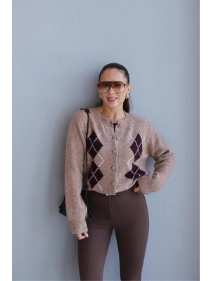 Purple By Banu Baklava Hırka