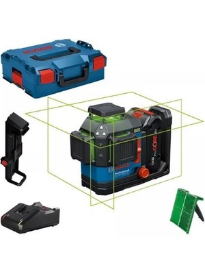 Bosch Gll 18V-120-33 Cg Procore 4 Ah Akülü Yeşil Çizgi Lazeri 0601065100