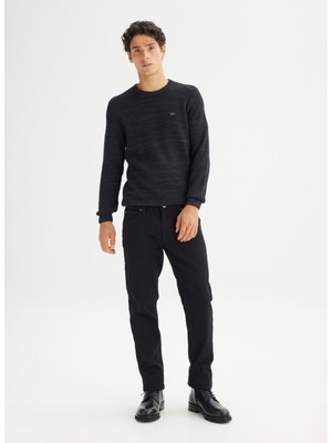 Lee Normal Bel Straight Siyah Erkek Denim Pantolon ML706HFAE Siyah Denim Pantolon