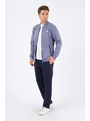 Marco Ferry Büyük Beden Şardonlu 3 Iplik Kışlık Eşofman Takımı A.indigo 5721B-A.İ