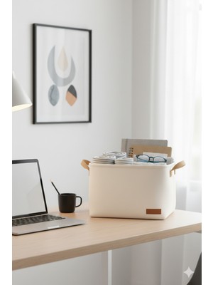 Orta Boy Dolap Içi Çamaşır Çocuk Odası Oyuncak Düzenleyici Katlanır Saklama Sepeti