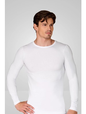 Berrak Erkek Atlet Uzun Kol Bisiklet Yaka Badi Atlet 1025