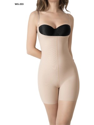 Wogi Sırtı Açık Dekolte Toparlayıcı Korse